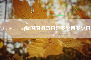 拉萨我国的消防日是多少月多少日