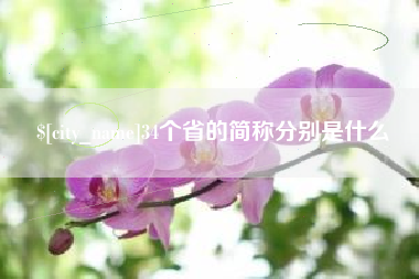 拉萨34个省的简称分别是什么