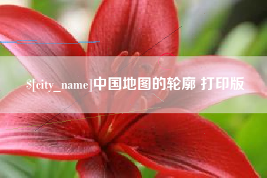 拉萨中国地图的轮廓 打印版