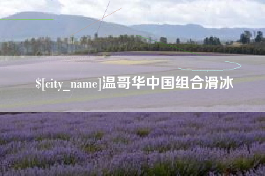 拉萨温哥华中国组合滑冰