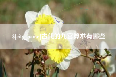 拉萨古代的九宫算术有哪些