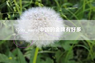 拉萨中国的金牌有好多