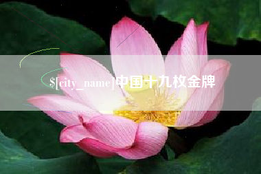 拉萨中国十九枚金牌