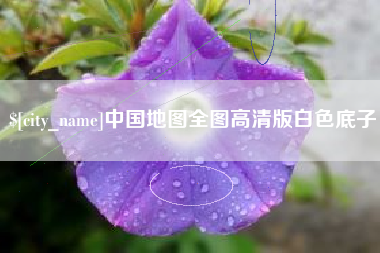 拉萨中国地图全图高清版白色底子