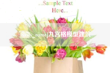 拉萨九宫格模型建筑