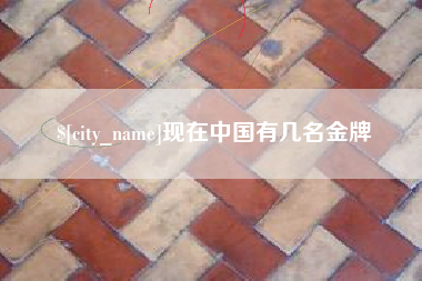 拉萨现在中国有几名金牌
