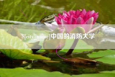 拉萨中国的消防大学