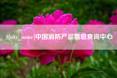 拉萨中国消防产品信息查询中心