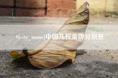 拉萨中国九枚金牌分别是