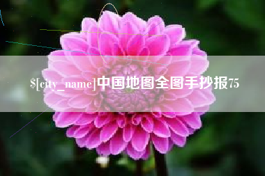 拉萨中国地图全图手抄报75