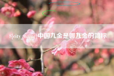 拉萨中国九金是哪九金的简称