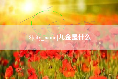 拉萨九金是什么