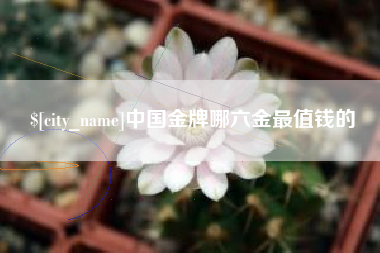 拉萨中国金牌哪六金最值钱的