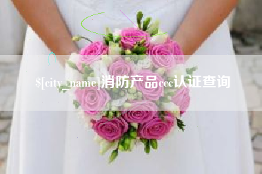 拉萨消防产品ccc认证查询