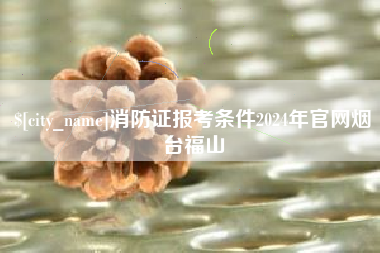 拉萨消防证报考条件2024年官网烟台福山